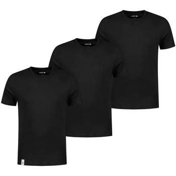 Textiel T-shirts korte mouwen Lacoste  Zwart
