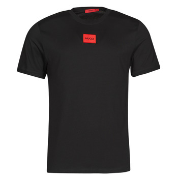 Hugo Zwarte T shirt Diragolino212 10229761 online kopen