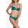 Textiel Dames Bikinibroekjes- en tops Lisca Voorgevormd zwempak topje met meerdere standen Utila Groen