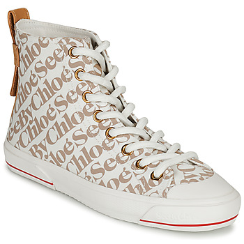See by Chloé Aryana lace up sneakers , Wit, Dames online kopen