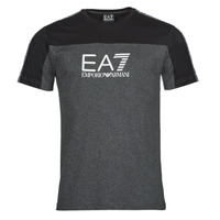 Textiel Heren T-shirts korte mouwen Emporio Armani EA7 TRAIN ATHLETIC Zwart