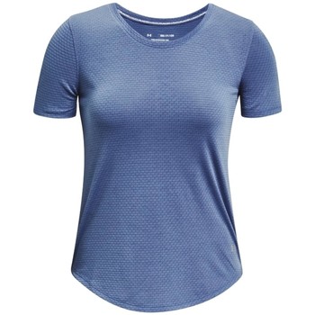 Textiel Dames T-shirts korte mouwen Under Armour Streaker Run Short Sleeve Blauw