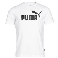 Textiel Heren T-shirts korte mouwen Puma ESS LOGO TEE Wit