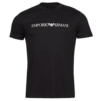 Textiel Heren T-shirts korte mouwen Emporio Armani 8N1TN5 Marine