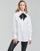 Textiel Dames Overhemden Karl Lagerfeld KL MONOGRAM POPLIN SHIRT Wit