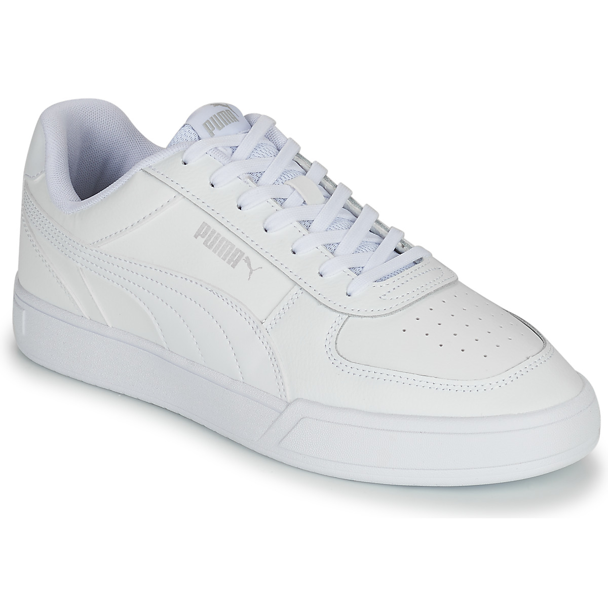PUMA Caven Heren Sneakers - Puma White-Puma White - Maat 44