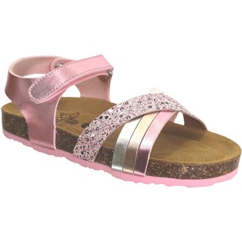Schoenen Meisjes Sandalen / Open schoenen Plakton Lara Metallic roze