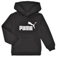 Textiel Jongens Sweaters / Sweatshirts Puma ESSENTIAL BIG LOGO HOODIE Zwart