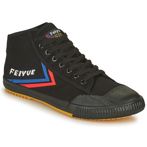 Schoenen Hoge sneakers Feiyue FE LO 1920 MID Zwart / Blauw / Rood