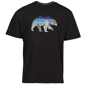 Textiel Heren T-shirts korte mouwen Patagonia M'S BACK FOR GOOD ORGANIC T-SHIRT Zwart
