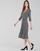 Textiel Dames Lange jurken Lauren Ralph Lauren CARLYNA-3/4 SLEEVE-DAY DRESS Zwart