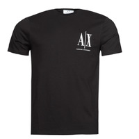 Textiel Heren T-shirts korte mouwen Armani Exchange 8NZTPH Zwart