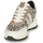 Schoenen Dames Lage sneakers Geox TABELYA Wit / Zwart / Zilver