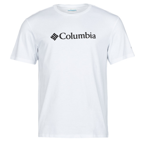 Textiel Heren T-shirts korte mouwen Columbia CSC BASIC LOGO SHORT SLEEVE Wit