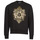 Textiel Heren Sweaters / Sweatshirts Versace Jeans Couture VEMBLEM LEAF Zwart / Goud