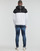 Textiel Heren Sweaters / Sweatshirts Calvin Klein Jeans COLORBLOCK SHADOW LOGO HOODIE Zwart / Wit