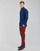 Textiel Heren Overhemden lange mouwen Polo Ralph Lauren TRENNYB Fluweel / Blauw