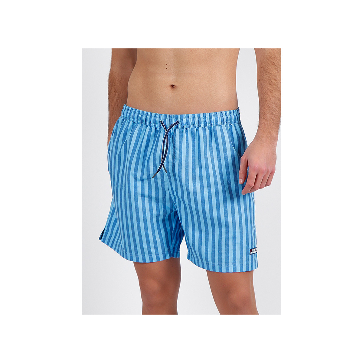 Textiel Heren Zwembroeken/ Zwemshorts Admas Zwemshort Stripes Antonio Miro blauw Blauw