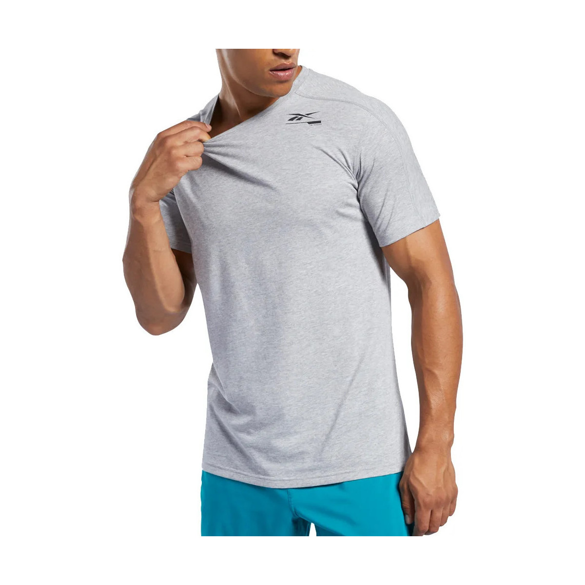 Textiel Heren T-shirts & Polo’s Reebok Sport  Grijs