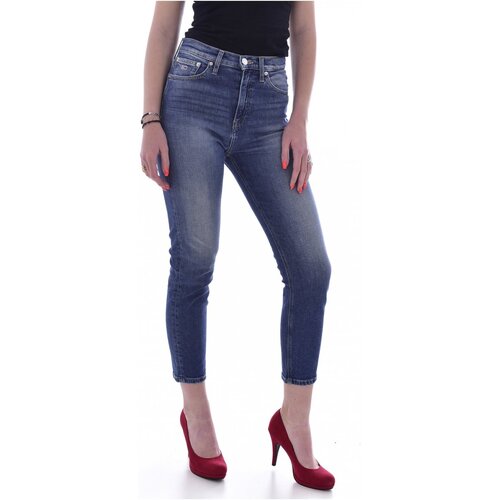 Textiel Dames Skinny jeans Tommy Jeans DW0DW09885 Izzy Blauw