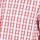 Textiel Heren Overhemden korte mouwen Pierre Cardin CH MC CARREAU GRAPHIQUE Wit / Rood