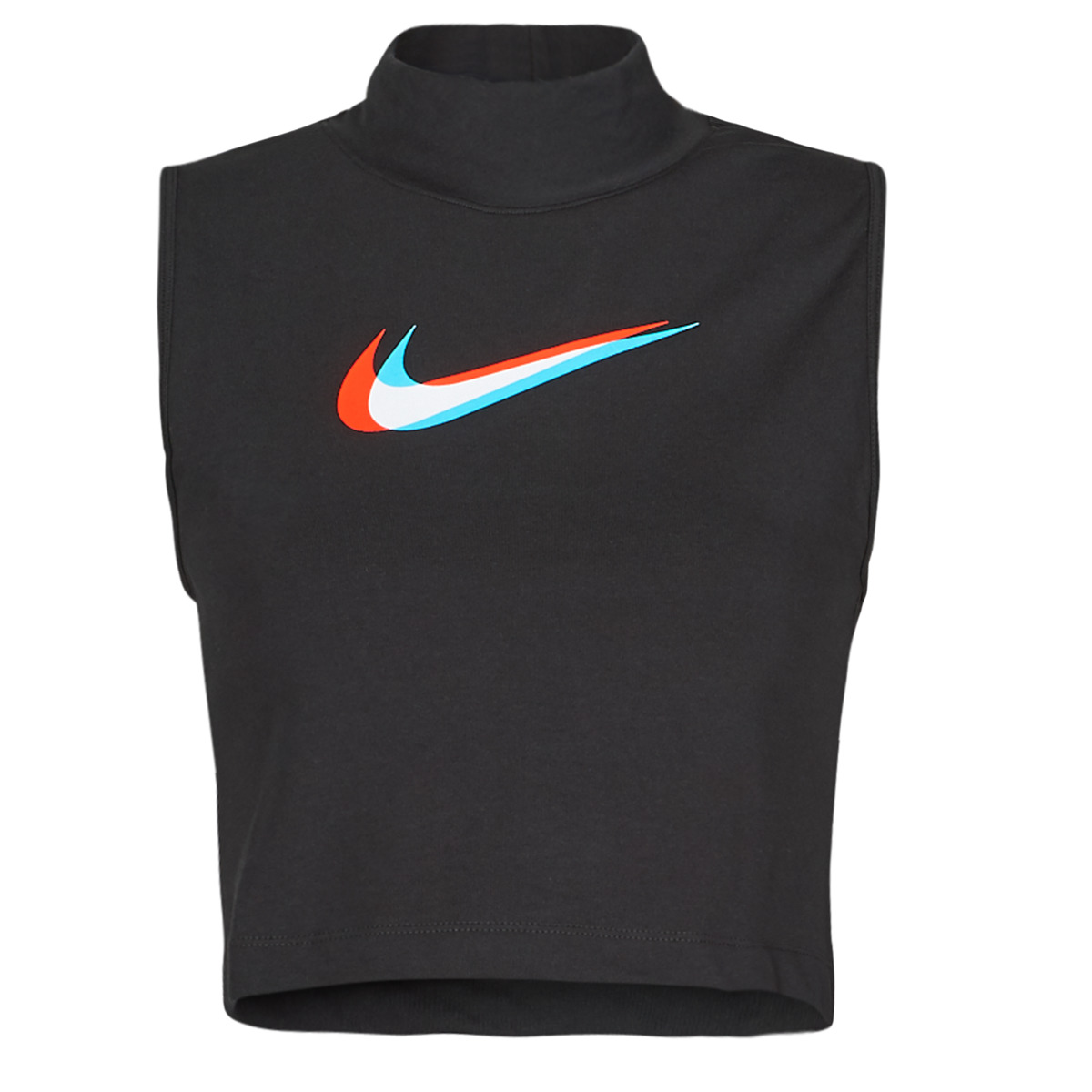 Nike Nike Sportswear Tanktop met opstaande kraag voor dames - Black - Dames, Black