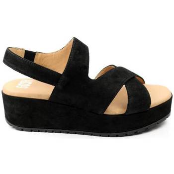 Schoenen Dames Sandalen / Open schoenen Gosh DAMES sandaal   052.816 zwart zwart