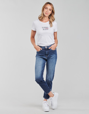 Textiel Dames Straight jeans Tommy Jeans IZZIE HR SLIM ANKLE AE632 MBC Marine