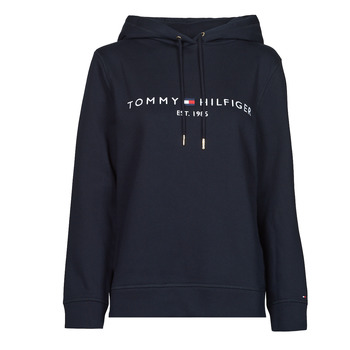 Textiel Dames Sweaters / Sweatshirts Tommy Hilfiger HERITAGE HILFIGER HOODIE LS Blauw