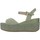 Schoenen Dames Sandalen / Open schoenen Luciano Barachini GL125P Groen