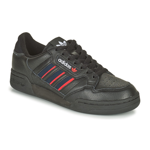 Schoenen Lage sneakers adidas Originals CONTINENTAL 80 STRI Zwart / Blauw / Rood