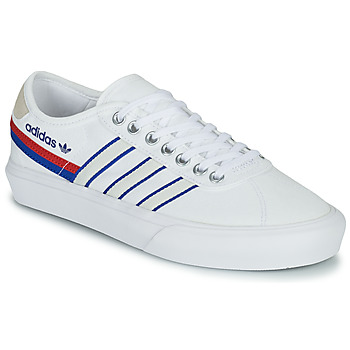 Schoenen Lage sneakers adidas Originals DELPALA Wit / Blauw