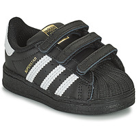 Schoenen Kinderen Lage sneakers adidas Originals SUPERSTAR CF I Zwart / Wit