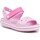 Schoenen Meisjes Sandalen / Open schoenen Crocs Crocband Sandal Kids12856-6GD Roze