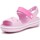 Schoenen Meisjes Sandalen / Open schoenen Crocs Crocband Sandal Kids12856-6GD Roze