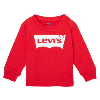 Textiel Jongens T-shirts met lange mouwen Levi's L/S BATWING TEE Rood