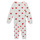 Textiel Meisjes Pyjama's / nachthemden Petit Bateau CASSANDRE Wit / Rood