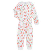 Textiel Meisjes Pyjama's / nachthemden Petit Bateau NELOU Multicolour