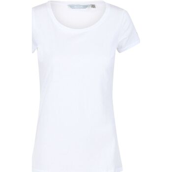 Textiel Dames T-shirts met lange mouwen Regatta  Wit