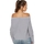 Textiel Dames Tops / Blousjes Only Off Shoulders Bambi Top - Bright White Night Sky Blauw
