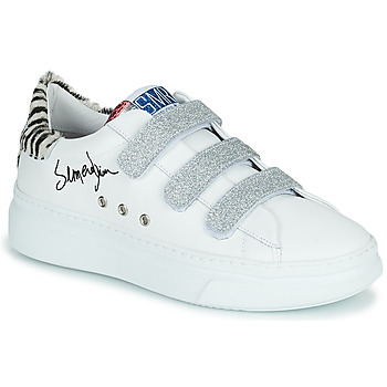 Schoenen Dames Lage sneakers Semerdjian BARRY Wit / Zilver