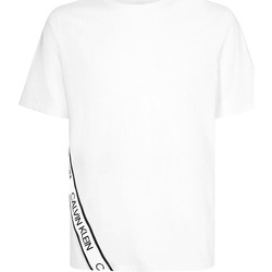 Textiel Heren T-shirts korte mouwen Calvin Klein Jeans 00GMS1K263 Wit