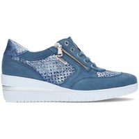 Schoenen Dames Lage sneakers Mephisto Pantoffels  MOBILS PRECILIA PERF Blauw