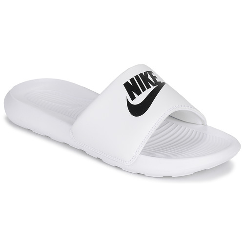 Schoenen Dames slippers Nike VICTORI ONE Wit