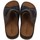 Schoenen Heren Leren slippers Rohde 5963 Bruin