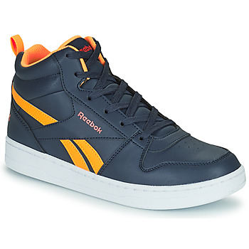 Schoenen Jongens Hoge sneakers Reebok Classic REEBOK ROYAL PRIME Marine / Oranje