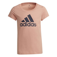 Textiel Meisjes T-shirts korte mouwen adidas Performance ALBERIC Roze