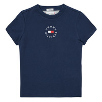 Textiel Jongens T-shirts korte mouwen Tommy Hilfiger CAMISA Marine