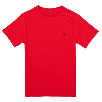 Textiel Jongens T-shirts korte mouwen Polo Ralph Lauren FOLLIA Rood