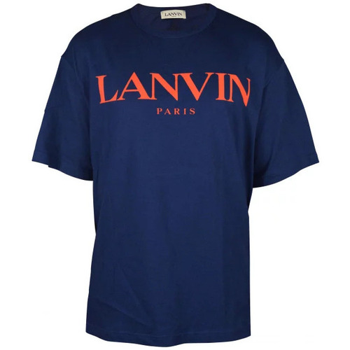 Textiel Heren T-shirts & Polo’s Lanvin  Blauw